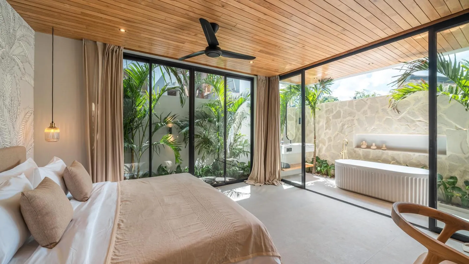 Villa Bayu - Ultimate Luxurious Escape 3Br Close To The Beach Canggu   Canggu (Bali)